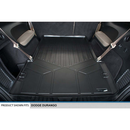 Smart Trim™ Floor Liners For 2013-16 Durango with 1st Row Dual Floor Hooks & 2nd Row Bench Seat
