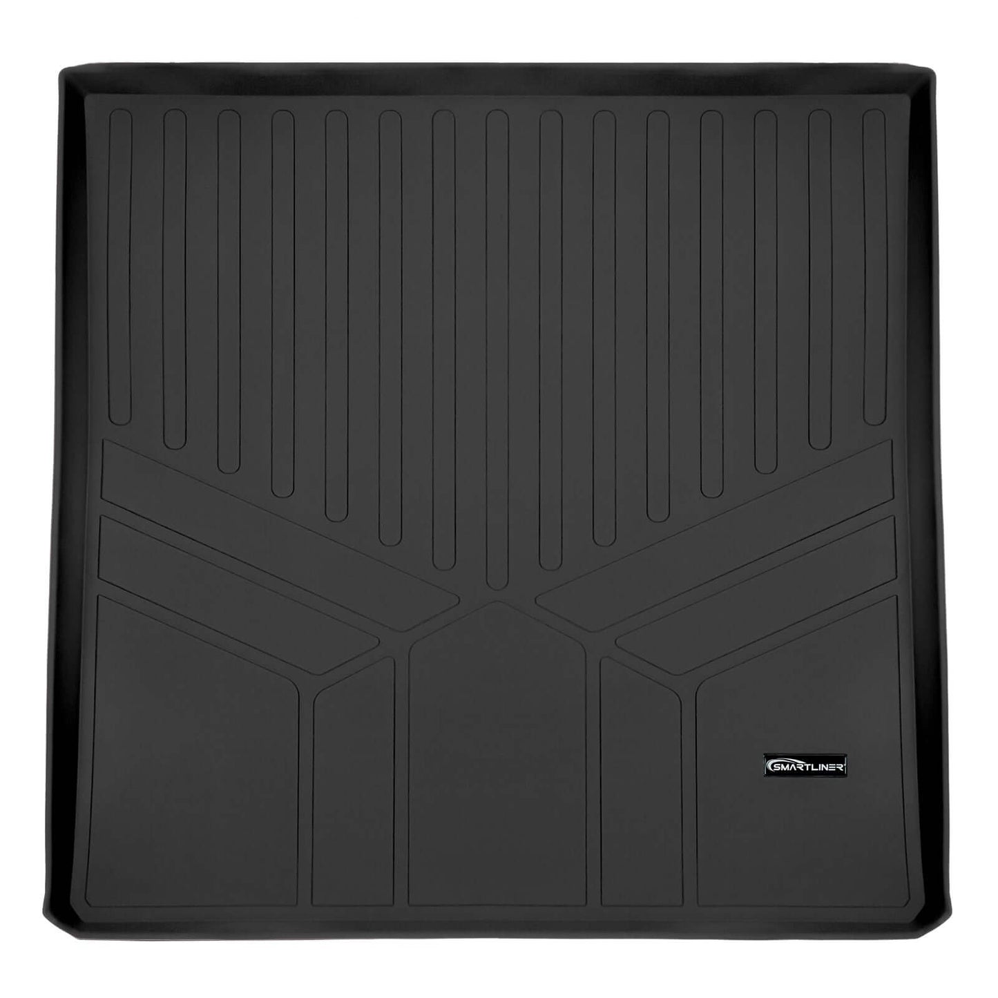 SMARTLINER Custom Fit Floor Liners For 2013-2020 Dodge Grand Caravan with Second Row Bench Seats and 1st Row Super Console