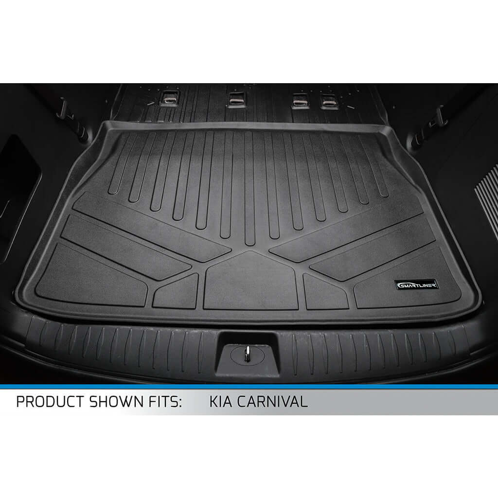 SMARTLINER Floor Liners for 2022-2026 Kia Carnival (7 Passenger Models Without 2nd Row VIP Seats)