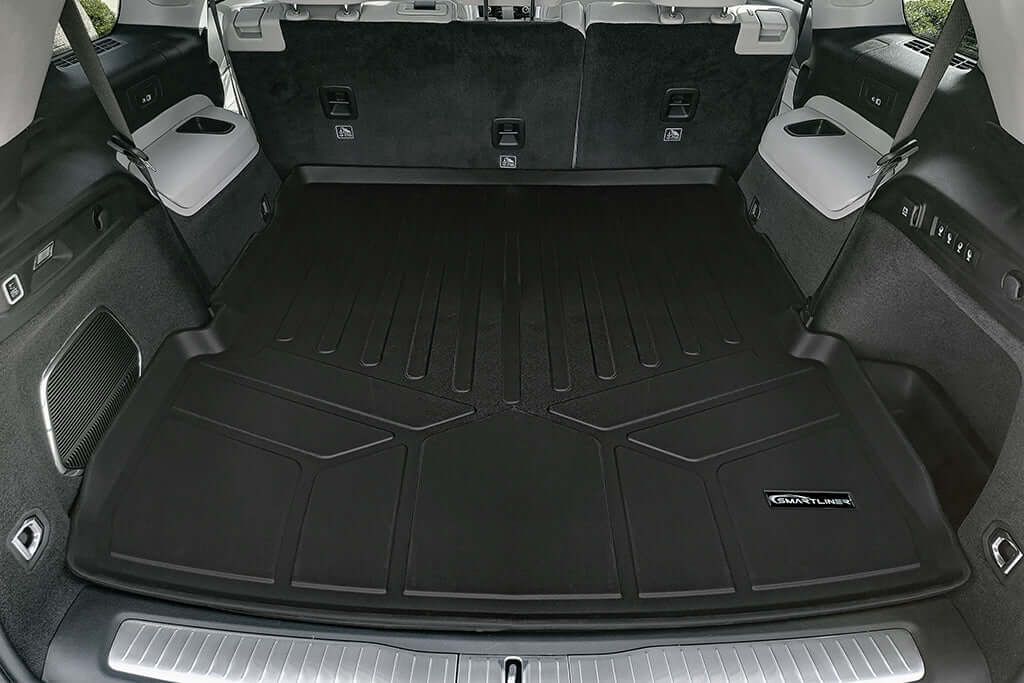 SMARTLINER Floor Liners for 2021-2026 Jeep Grand Cherokee L (2nd Row Bucket) With Center Console (No subwoofer)