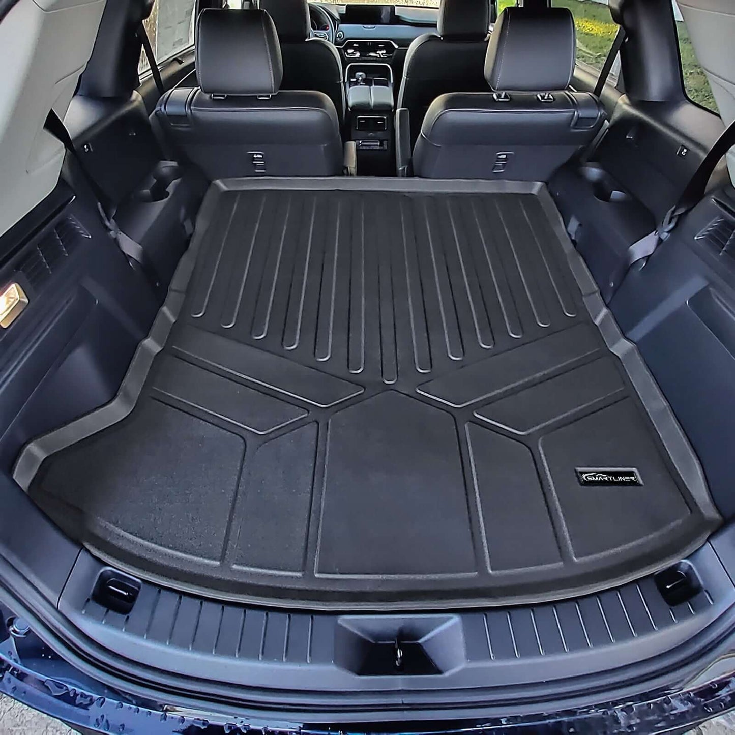 SMARTLINER Floor Liners for 2024-2026 Mazda CX-90 (Only Fits 2nd Row Bucket Seats With Center Console)