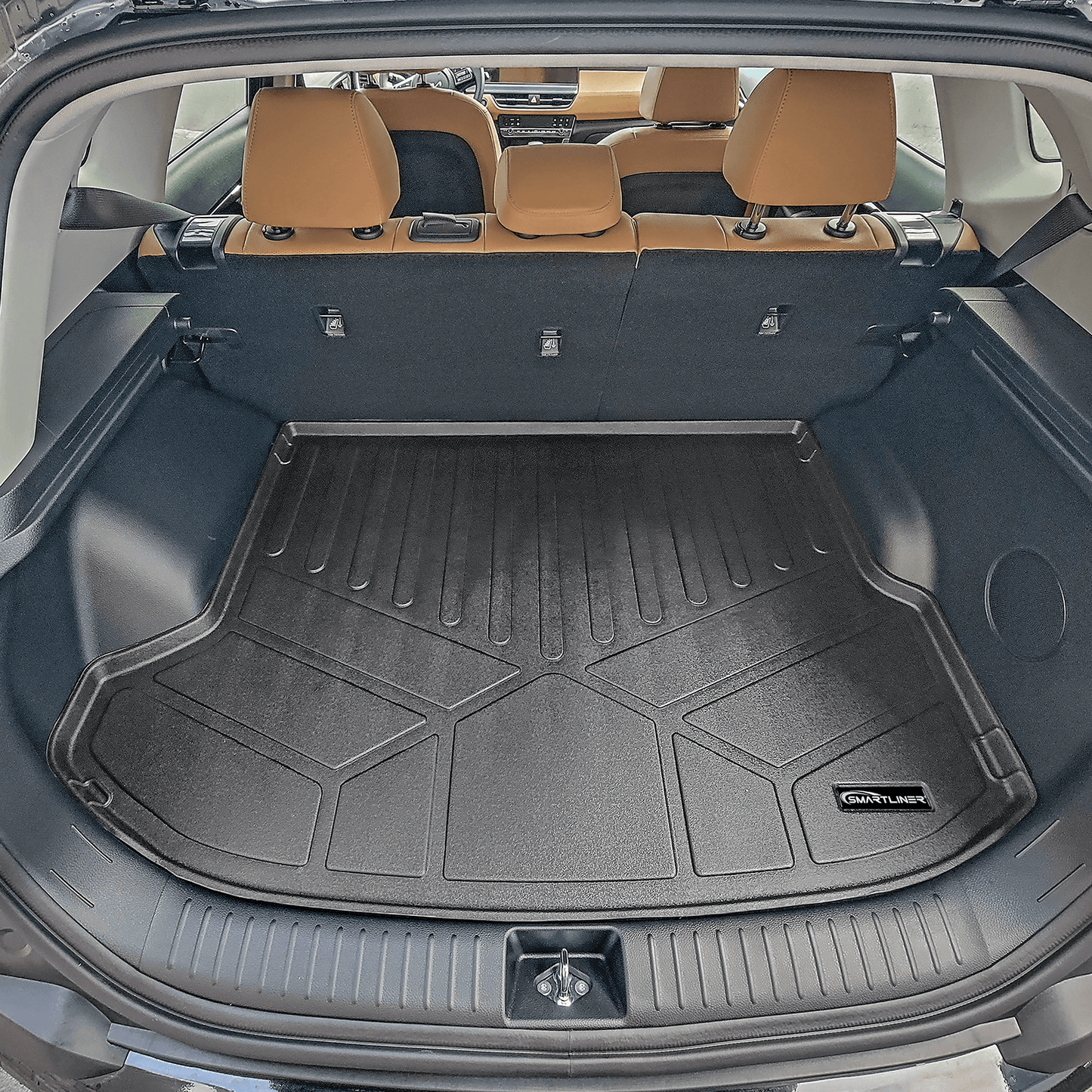 SMARTLINER Floor Liners for 2024 - 2026 Kia Seltos with Cargo Area in Upper Position