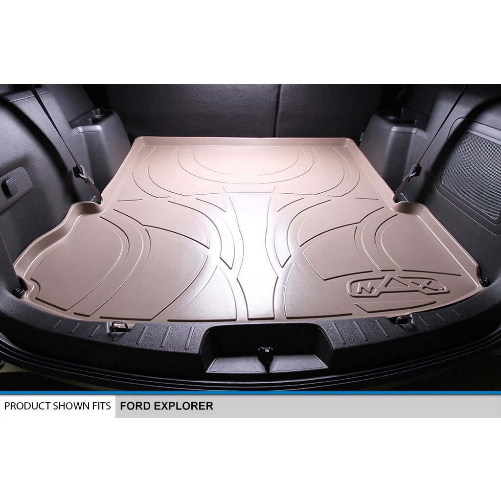 SMARTLINER Floor Liners for 2017-2019 Ford Explorer (with 2nd Row Center Console)