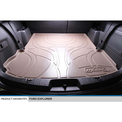 SMARTLINER Custom Fit Floor Liners For 2011-2014 Ford Explorer (with 2nd Row Center Console)