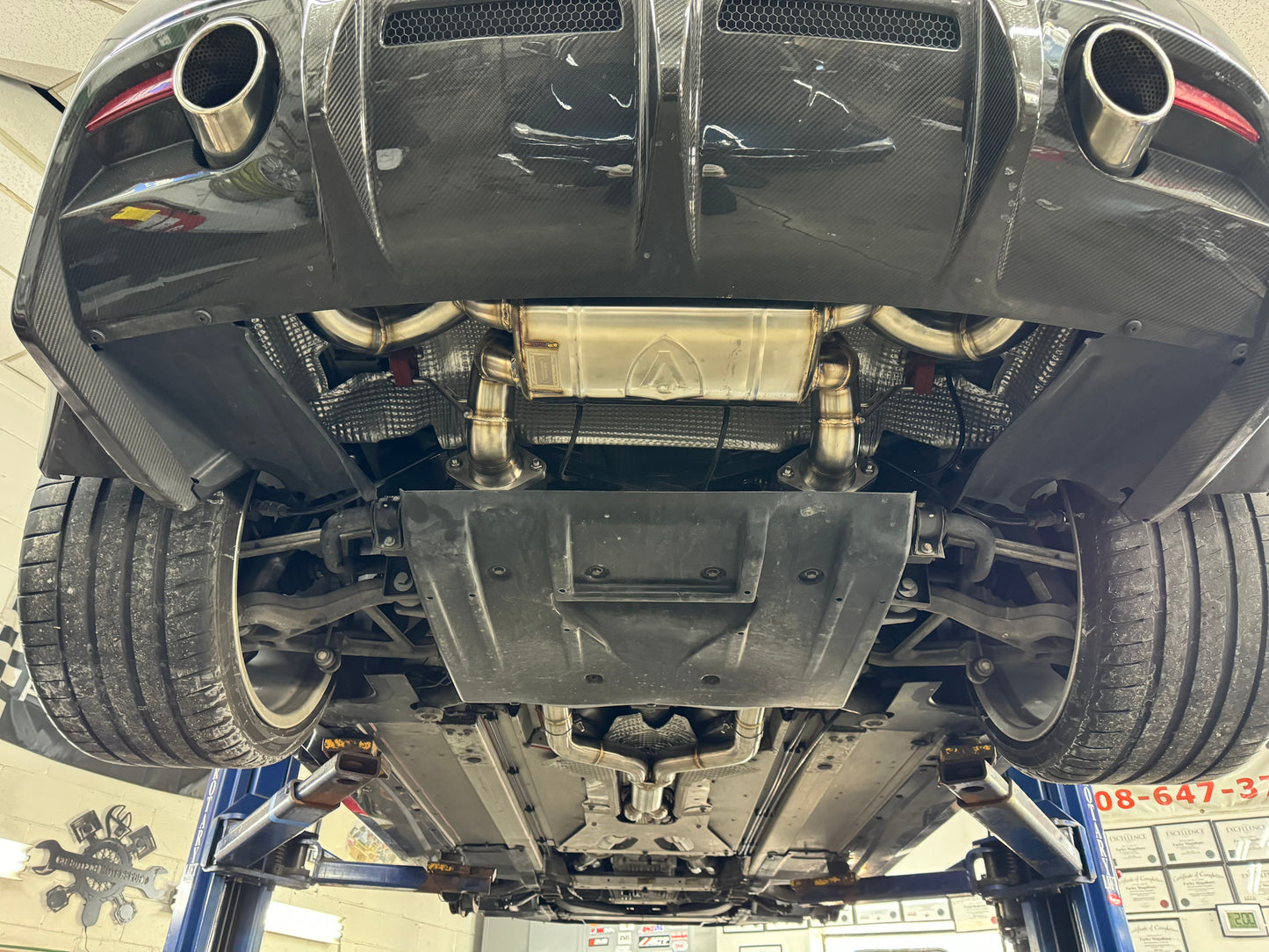 Aston Martin DBS V12 Valved Sport Exhaust System