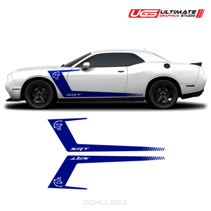 Dodge Challenger Side Graphics