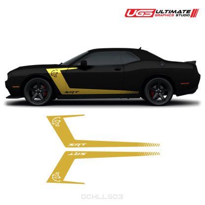 Dodge Challenger Side Graphics