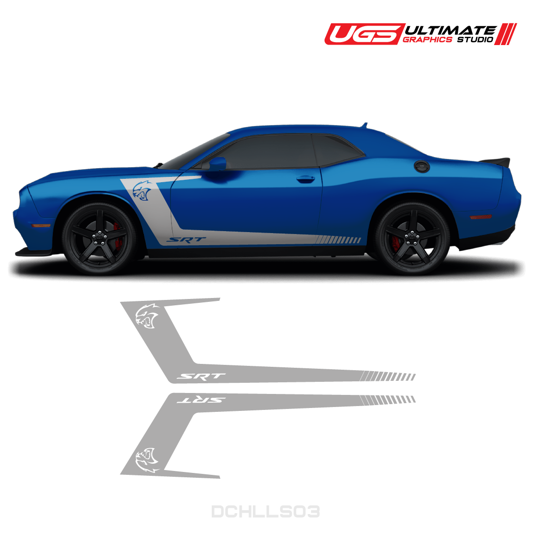 Dodge Challenger Side Graphics