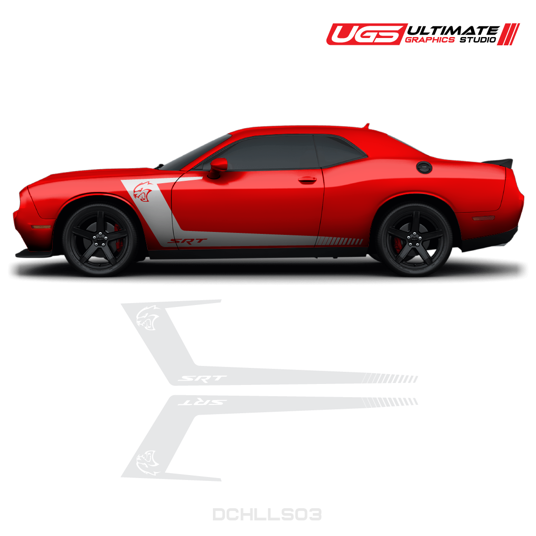 Dodge Challenger Side Graphics