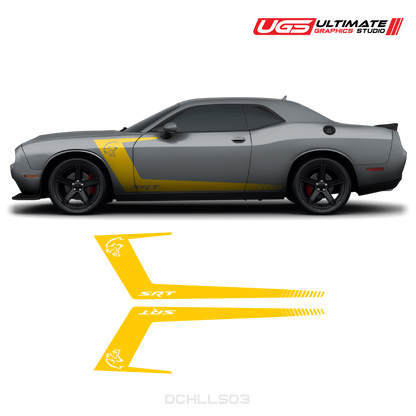 Dodge Challenger Side Graphics