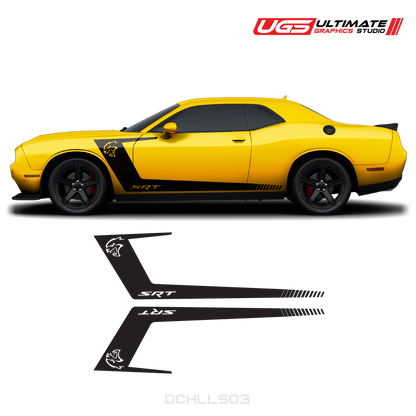 Dodge Challenger Side Graphics