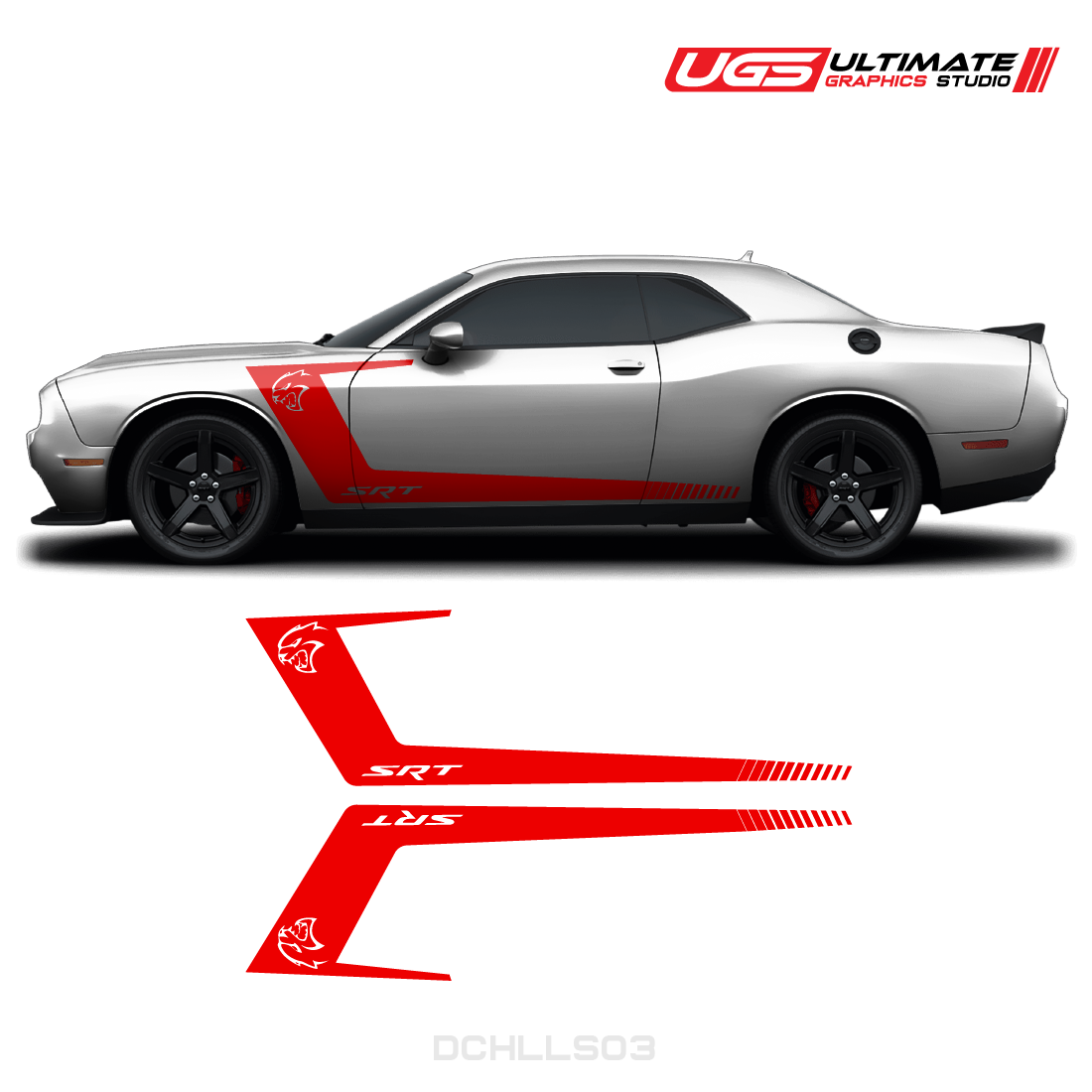 Dodge Challenger Side Graphics