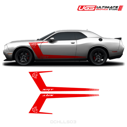 Dodge Challenger Side Graphics