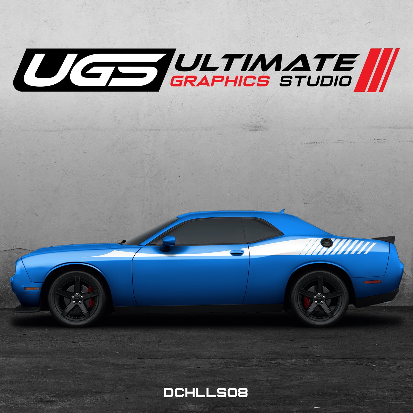 Dodge Challenger Side Graphics