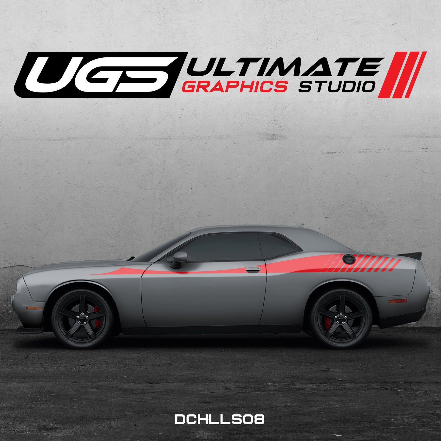 Dodge Challenger Side Graphics