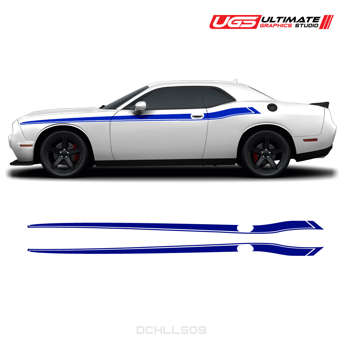 Dodge Challenger Side Graphics
