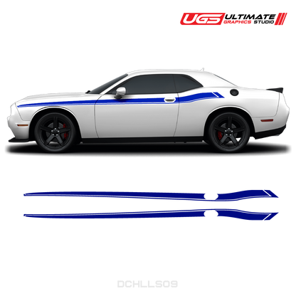 Dodge Challenger Side Graphics