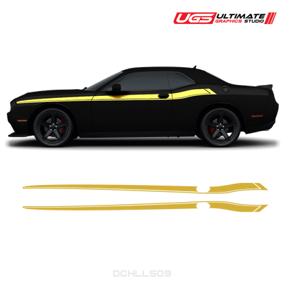 Dodge Challenger Side Graphics