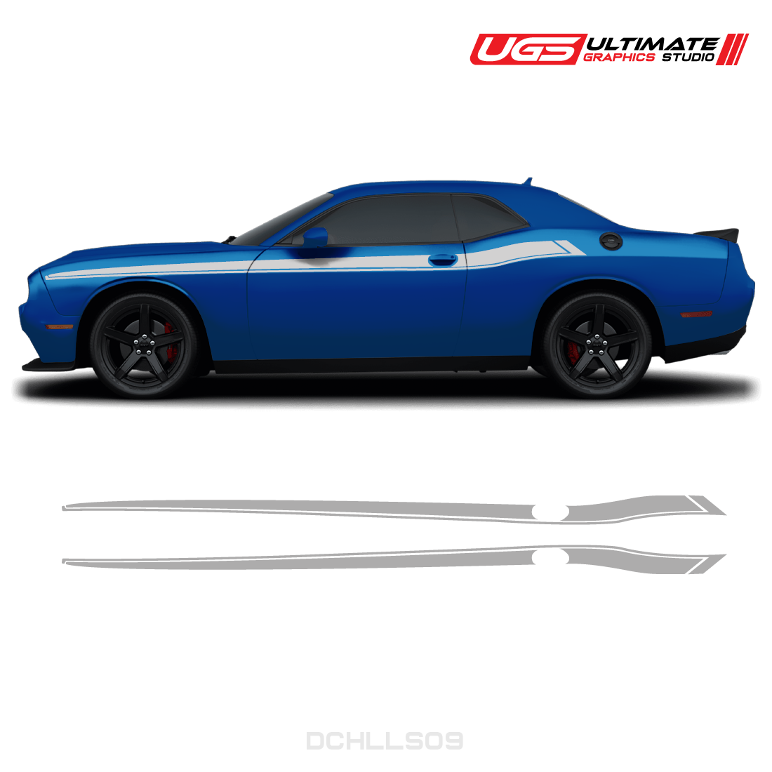 Dodge Challenger Side Graphics
