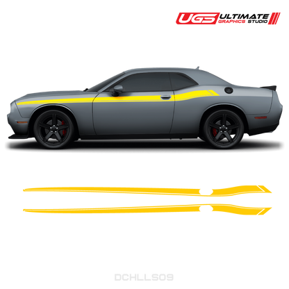 Dodge Challenger Side Graphics