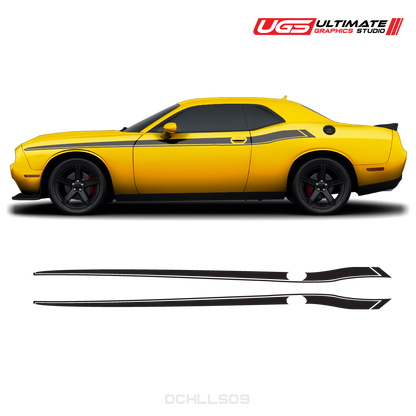 Dodge Challenger Side Graphics