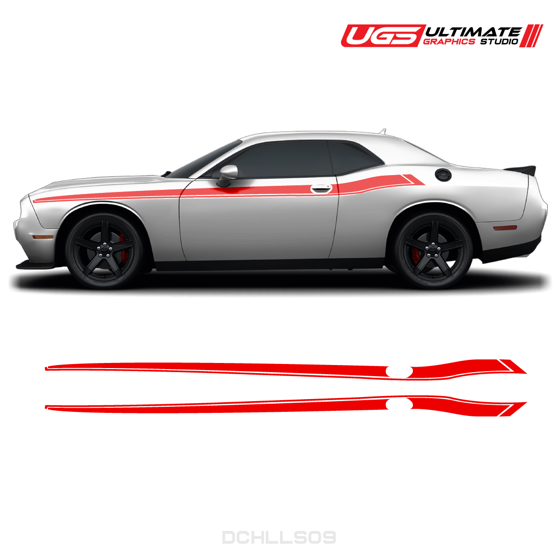 Dodge Challenger Side Graphics