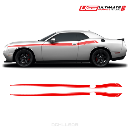 Dodge Challenger Side Graphics