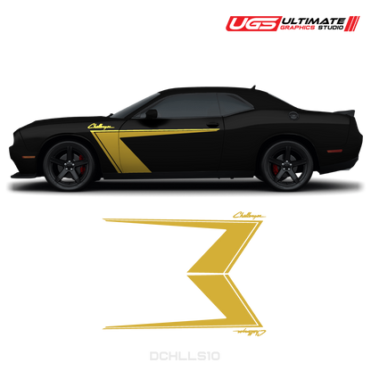 Dodge Challenger Side Graphics