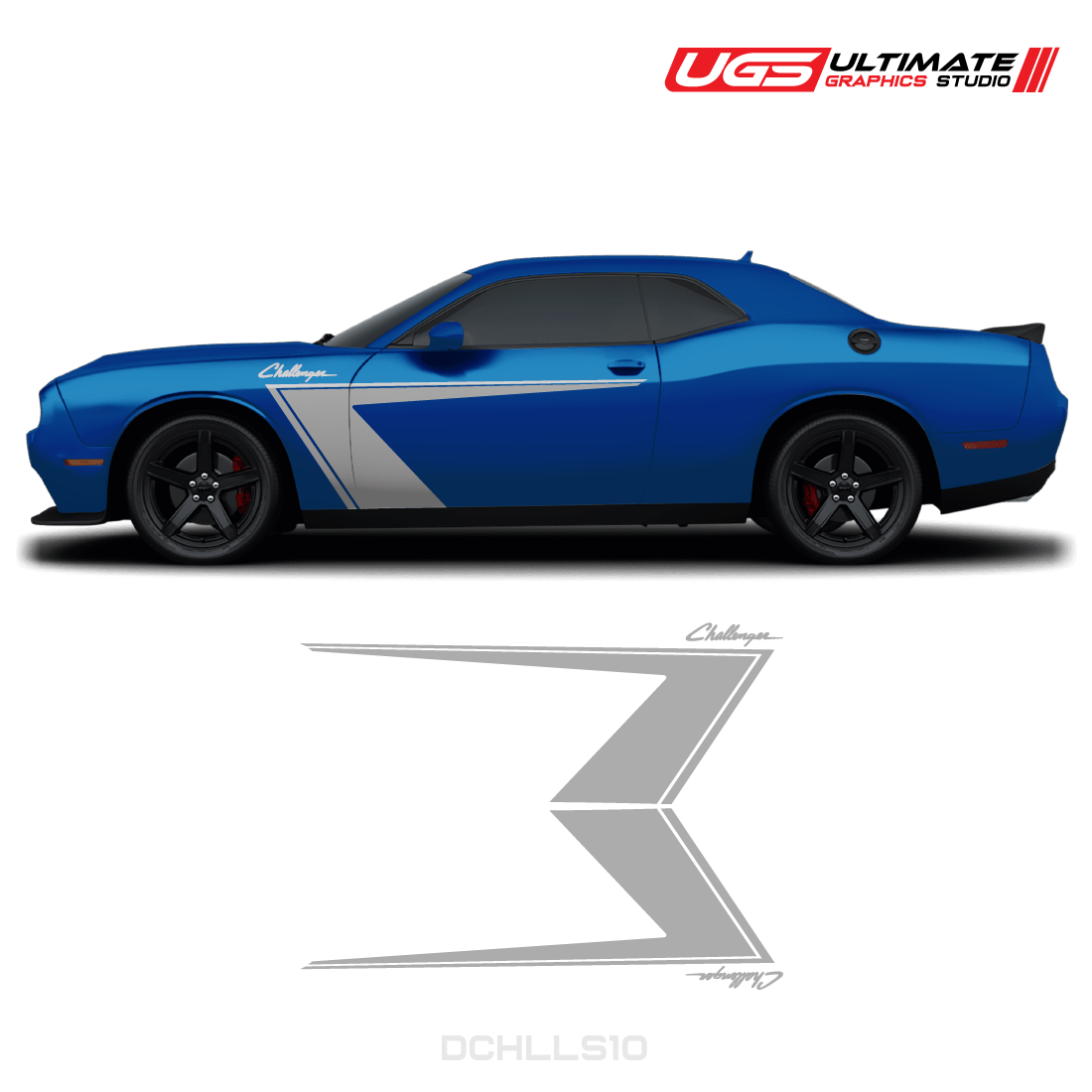 Dodge Challenger Side Graphics
