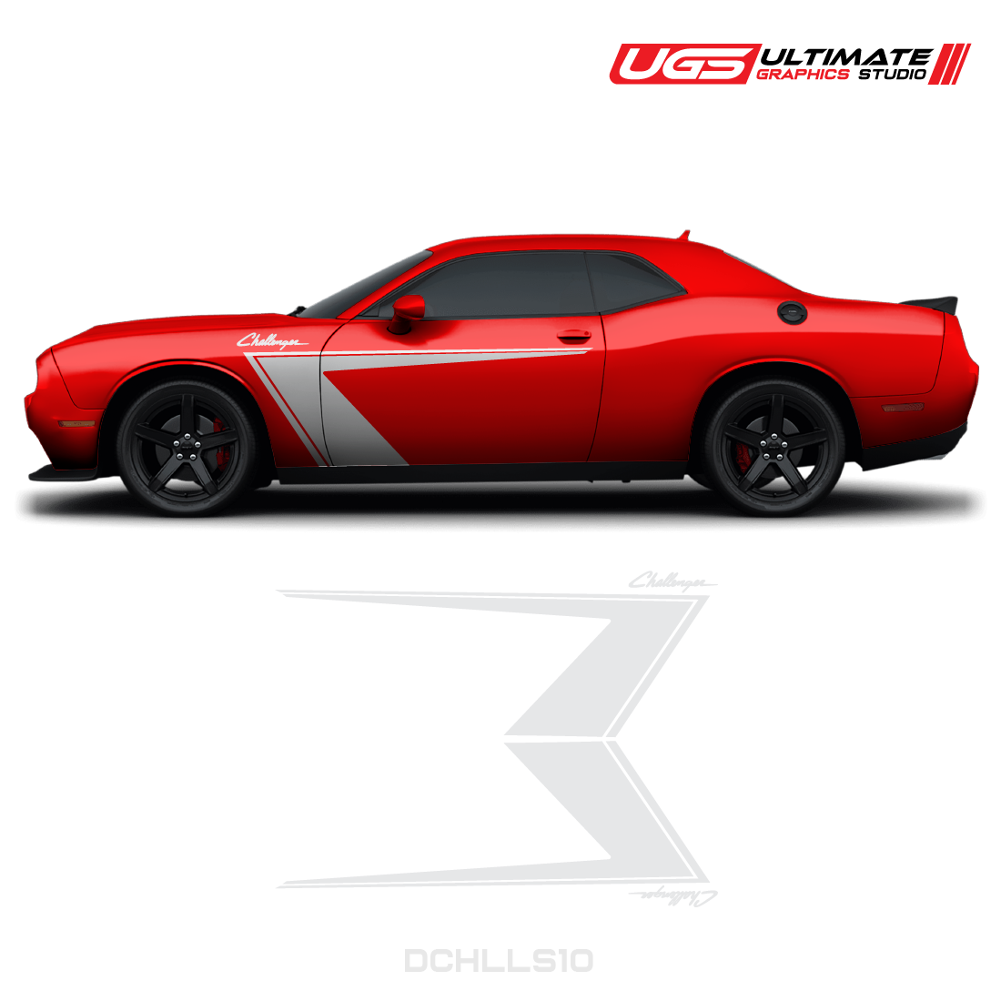 Dodge Challenger Side Graphics
