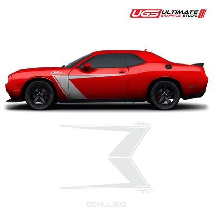 Dodge Challenger Side Graphics