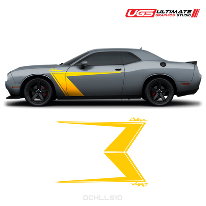 Dodge Challenger Side Graphics