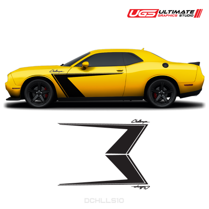 Dodge Challenger Side Graphics