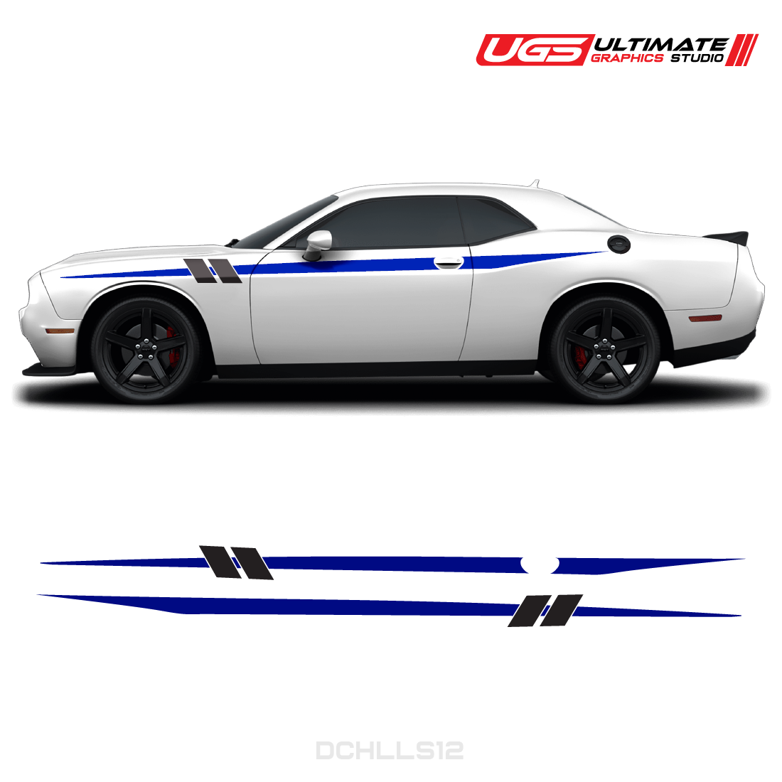 Dodge Challenger Side Graphics