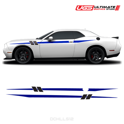Dodge Challenger Side Graphics