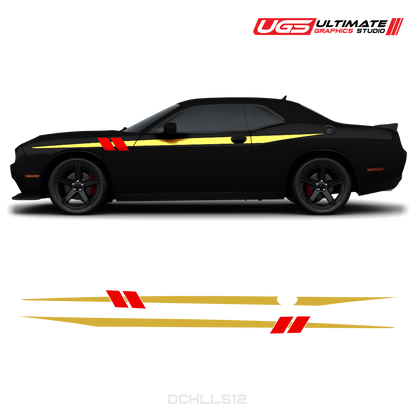 Dodge Challenger Side Graphics
