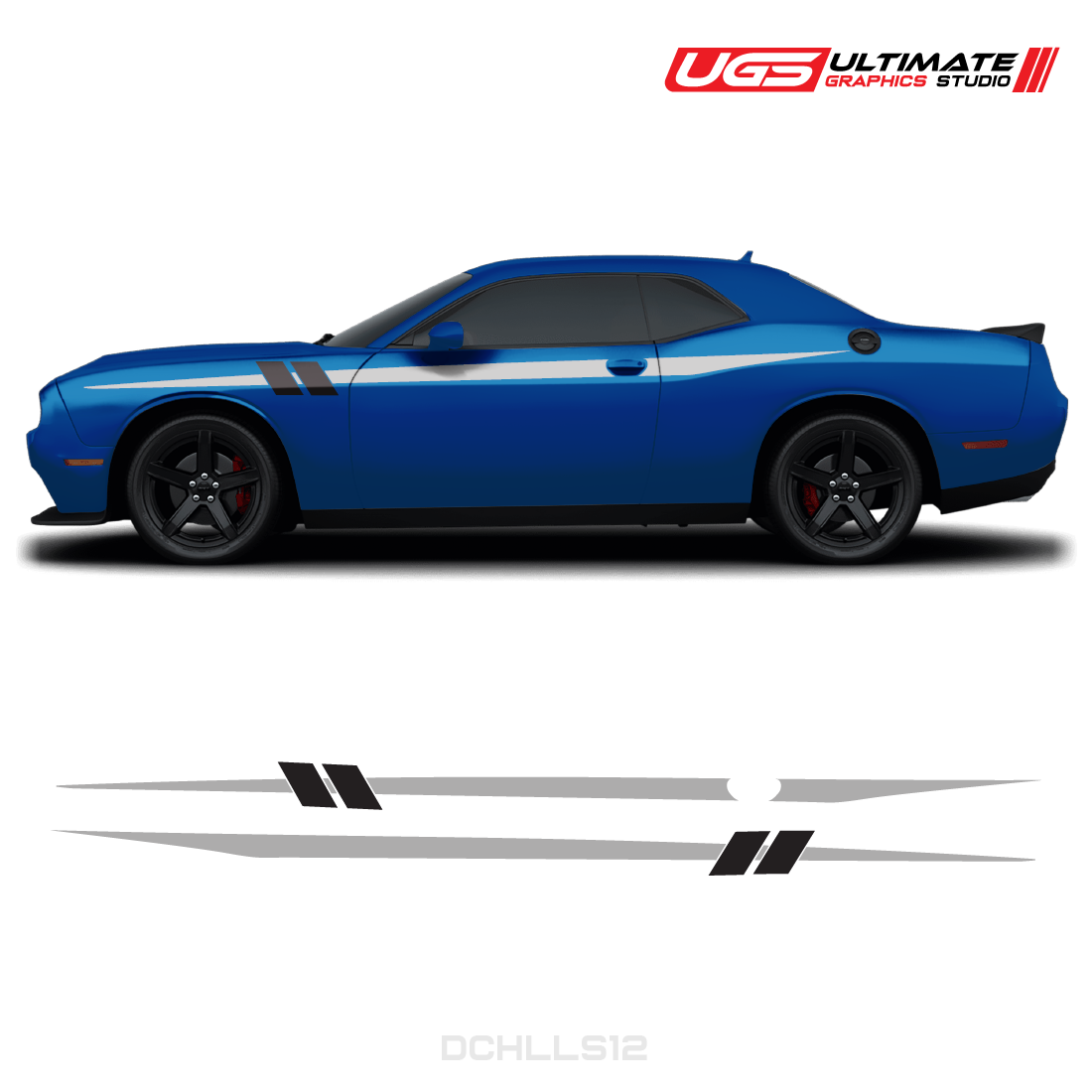 Dodge Challenger Side Graphics