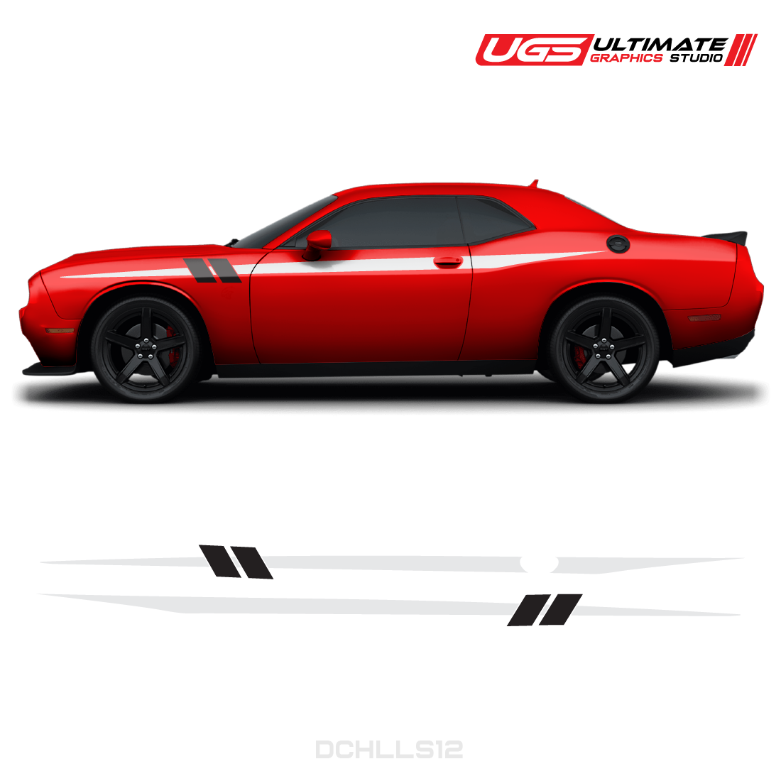 Dodge Challenger Side Graphics