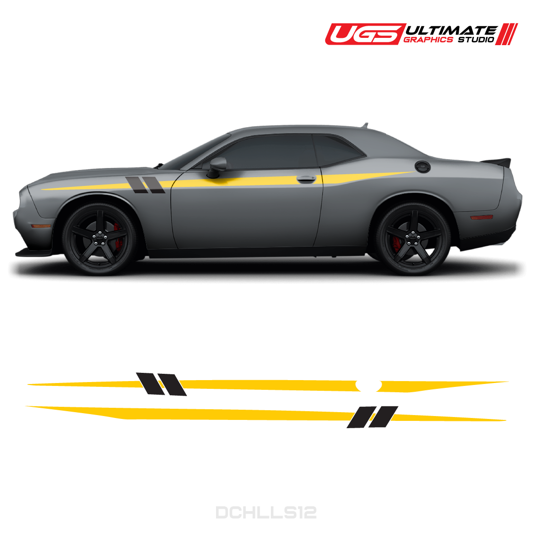 Dodge Challenger Side Graphics