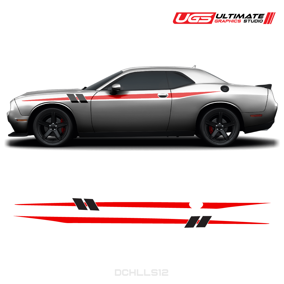 Dodge Challenger Side Graphics