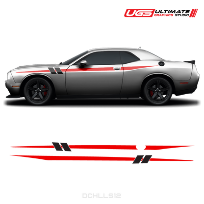 Dodge Challenger Side Graphics