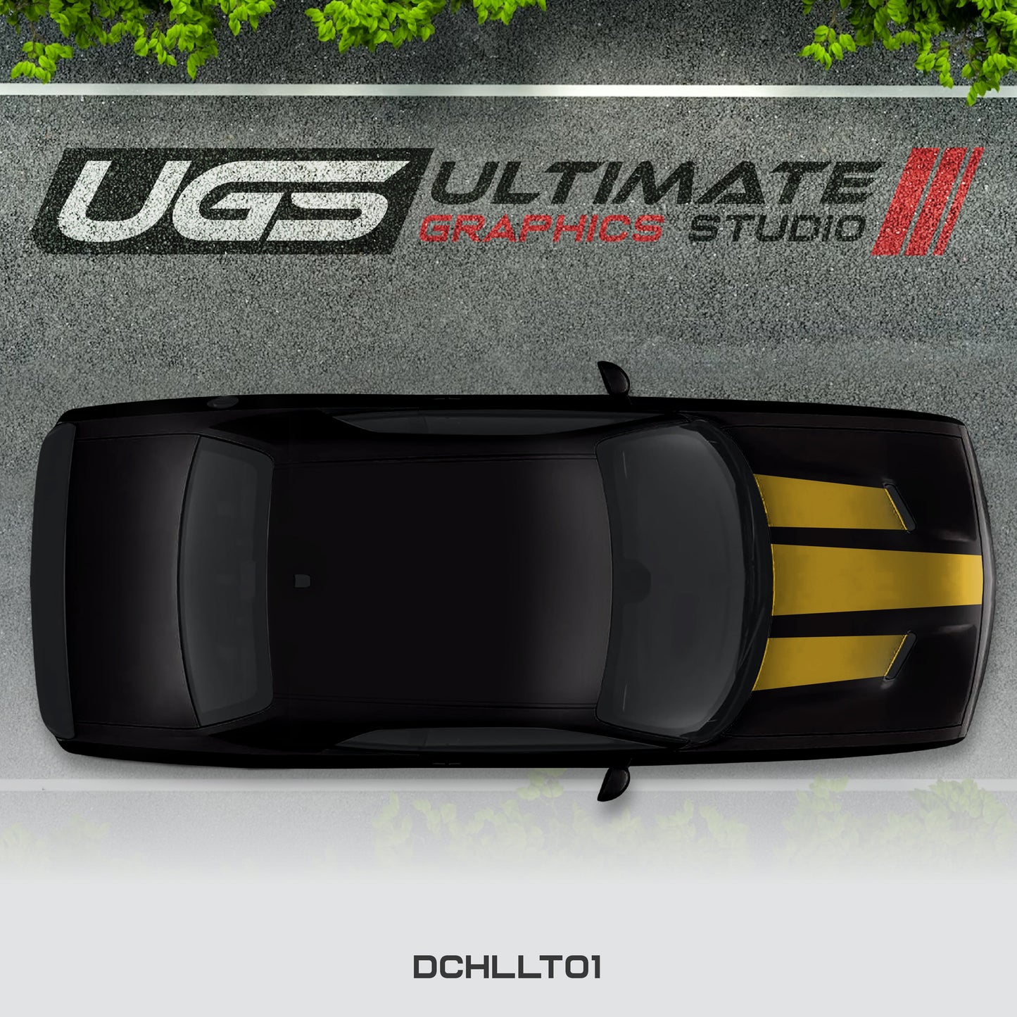 Dodge Challenger Top Graphics