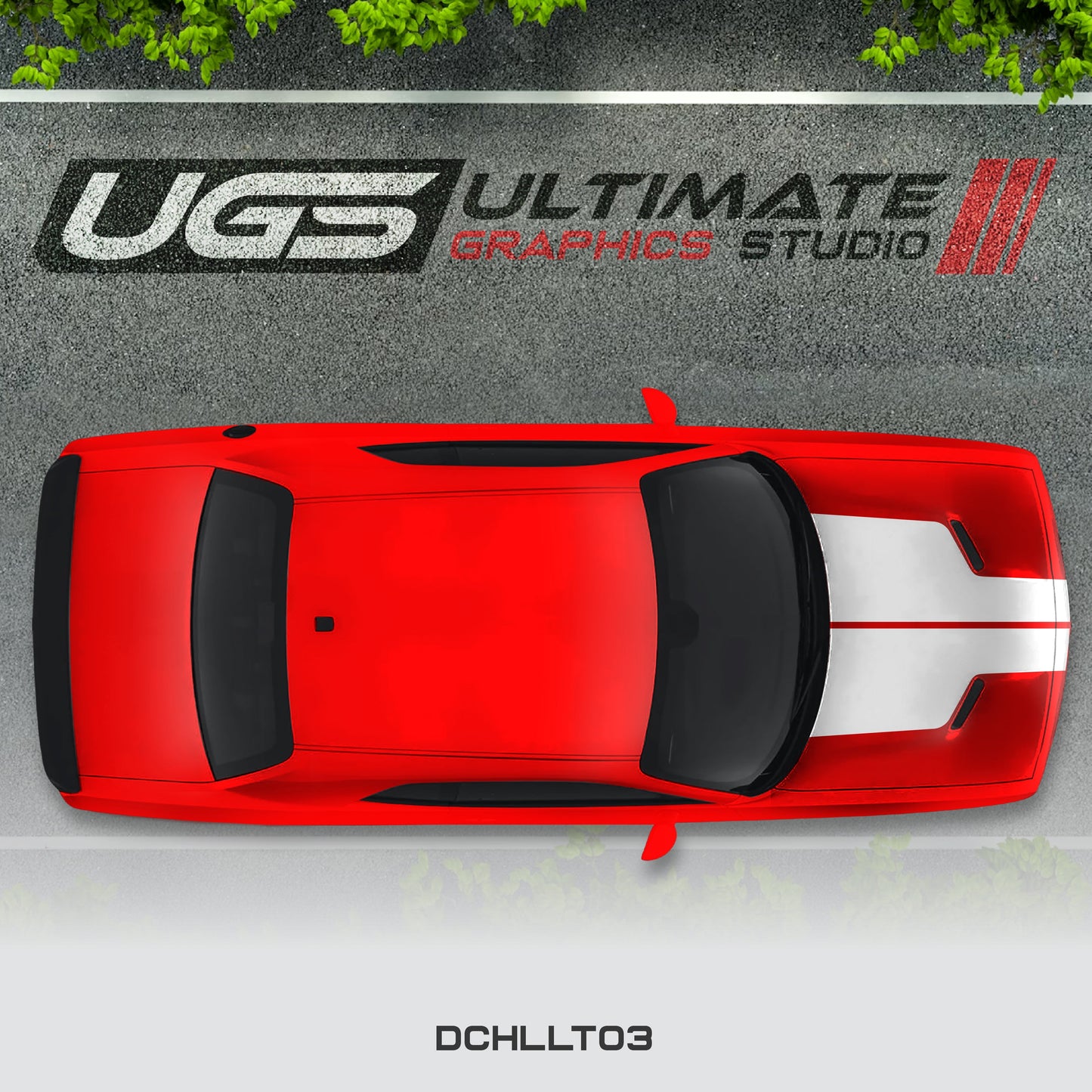 Dodge Challenger Top Graphics