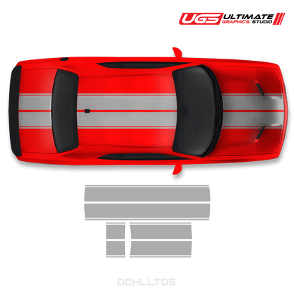 Dodge Challenger Top Wider Dual Graphics