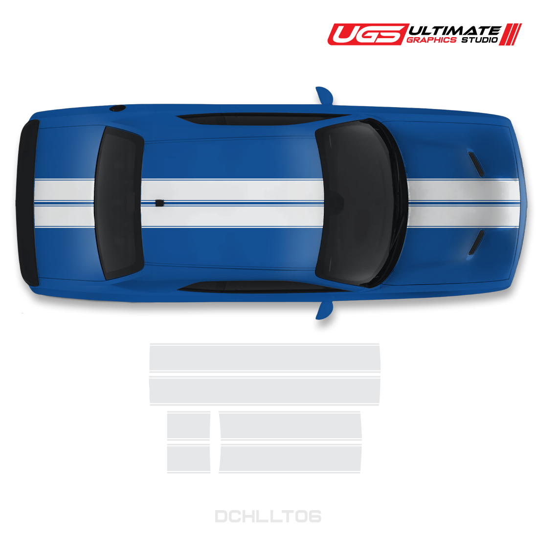 Dodge Challenger Top Dual Graphics