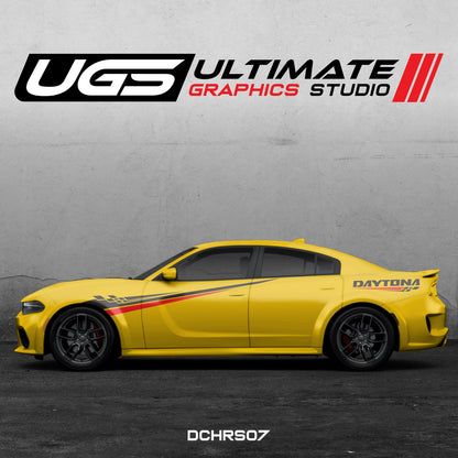 Dodge Charger Side Graphics 2 Color Daytona