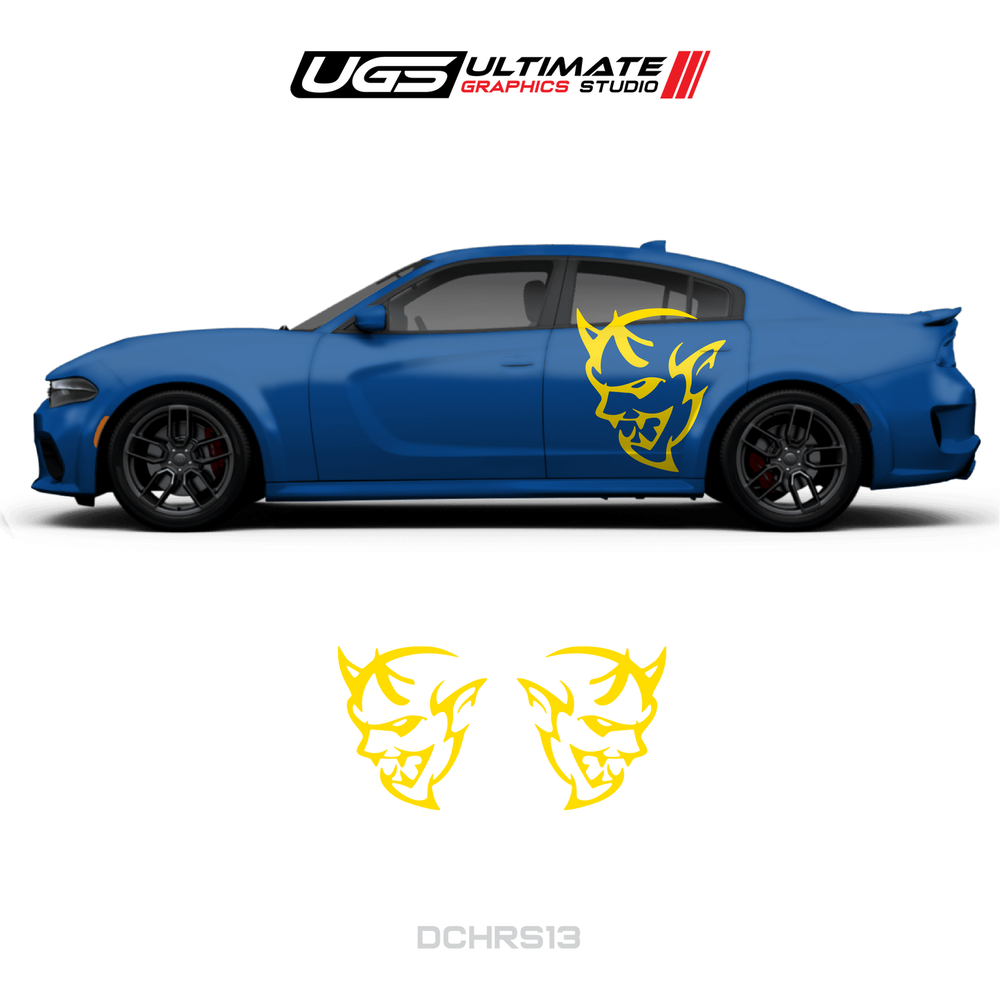 Dodge Charger Demon Side Graphics
