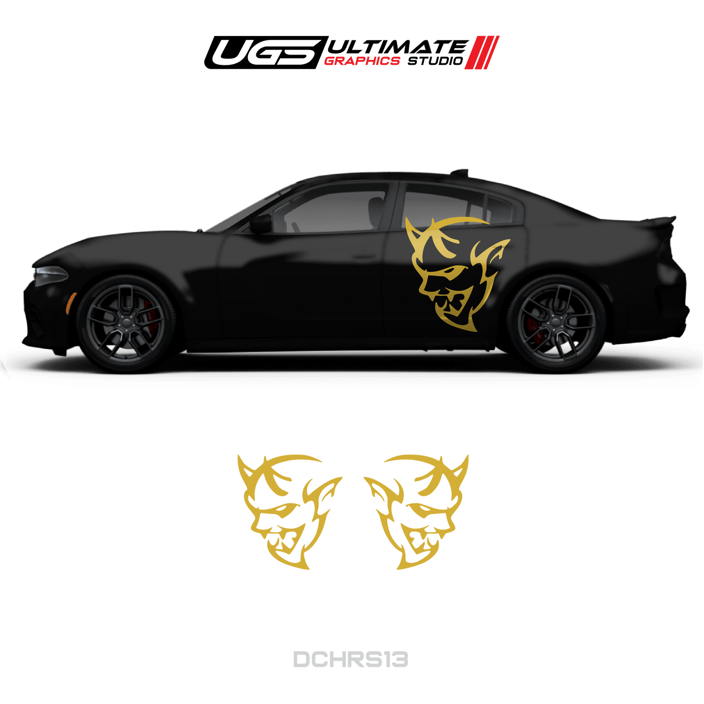 Dodge Charger Demon Side Graphics