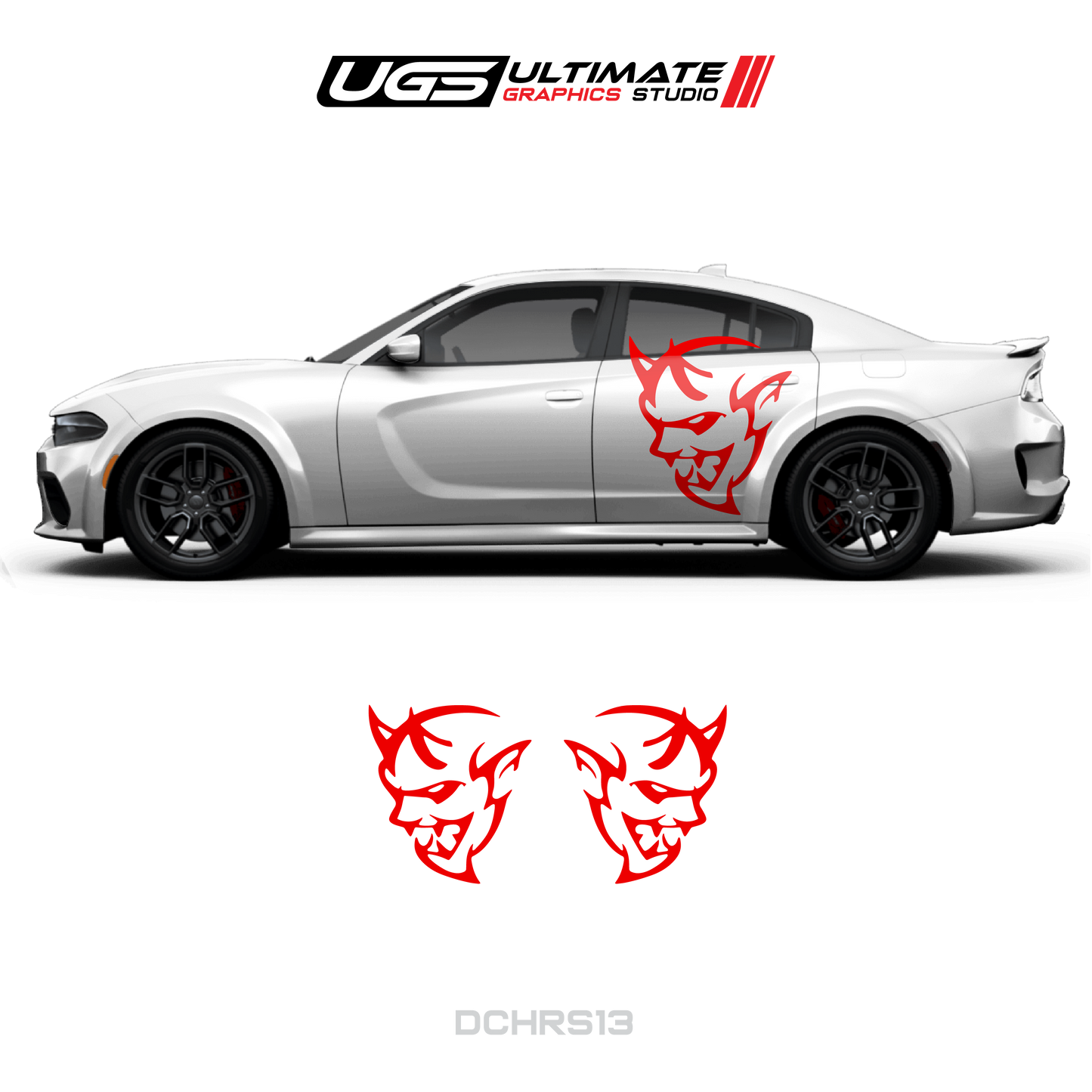 Dodge Charger Demon Side Graphics