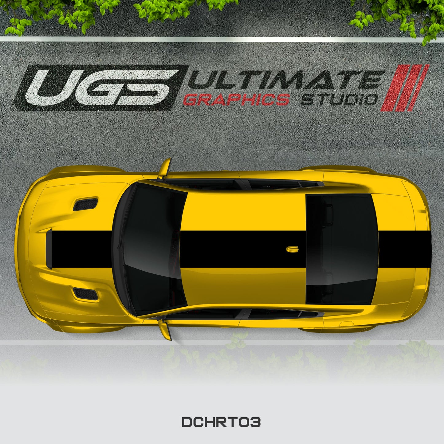 Dodge Charger Top Single Graphics